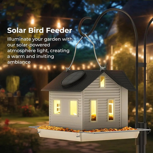 Solar-Powered Bird Feeder