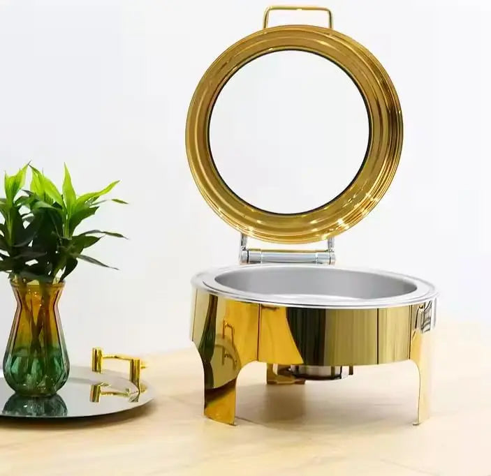 1-Piece 6.8-Quart Round Insulated Buffet Set