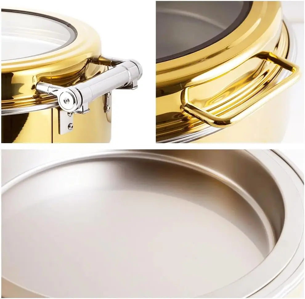 1-Piece 6.8-Quart Round Insulated Buffet Set