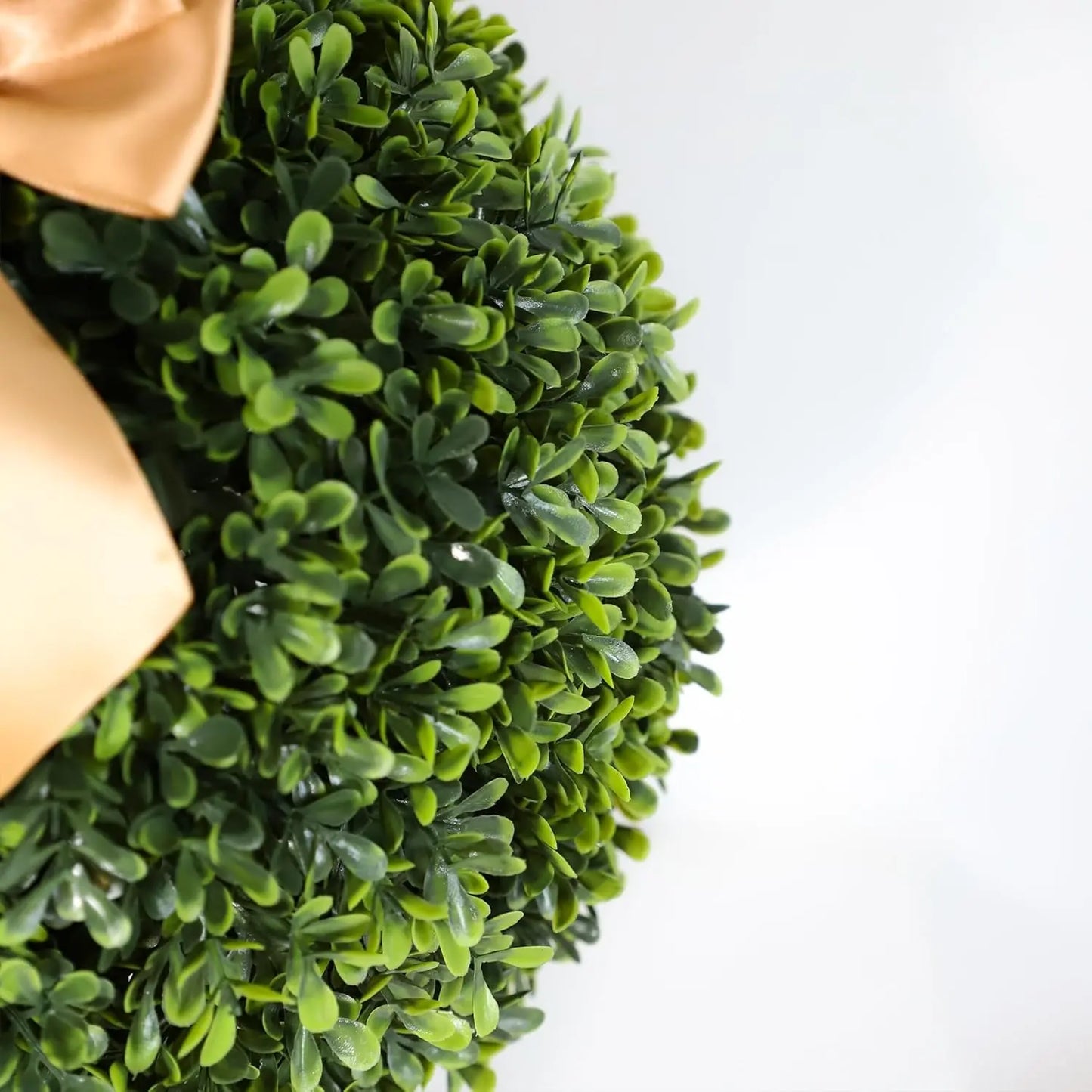 35-inch Artificial Rabbit-Shaped Hedge Tree (Set of 2)