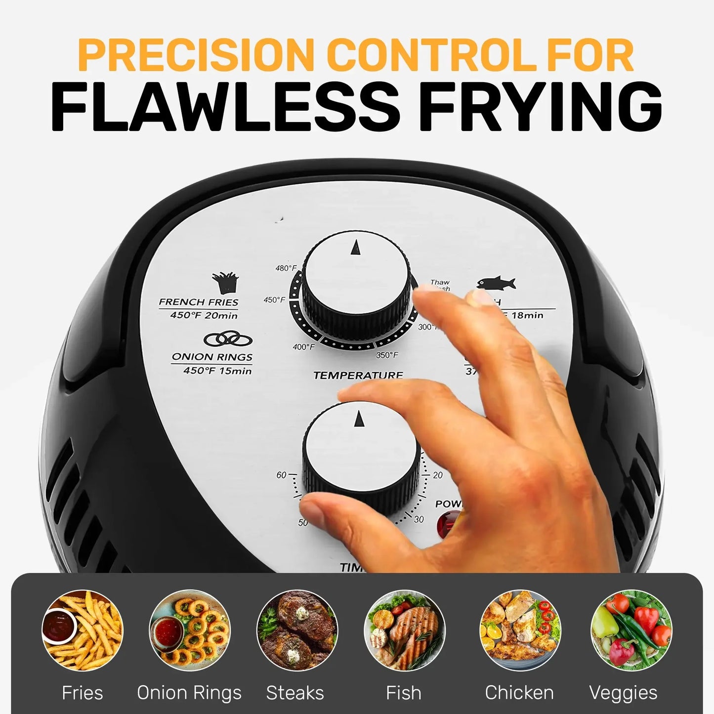 Family Size 16-Quart Healthy Air Fryer