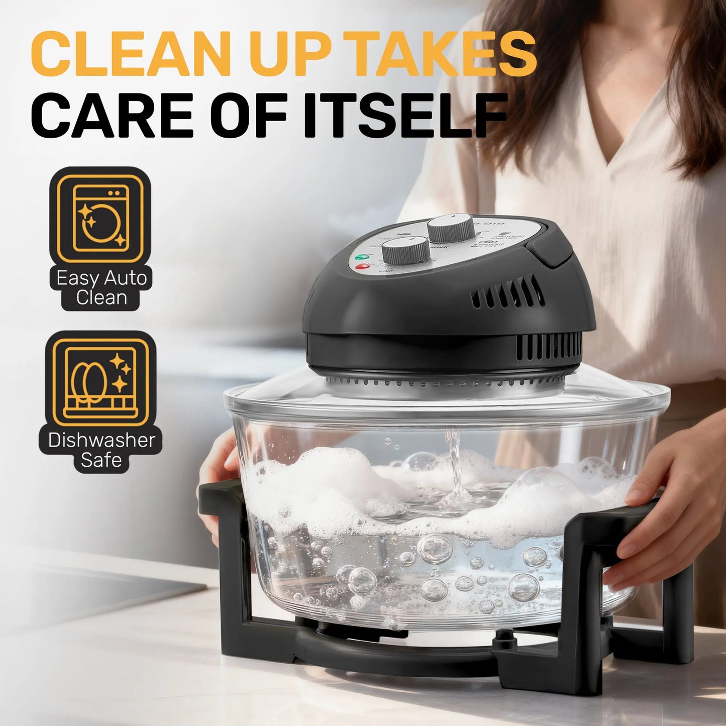 Family Size 16-Quart Healthy Air Fryer